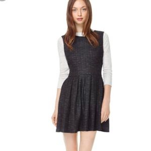 Aritzia Talula Waldorf Mini A-line pleated dress